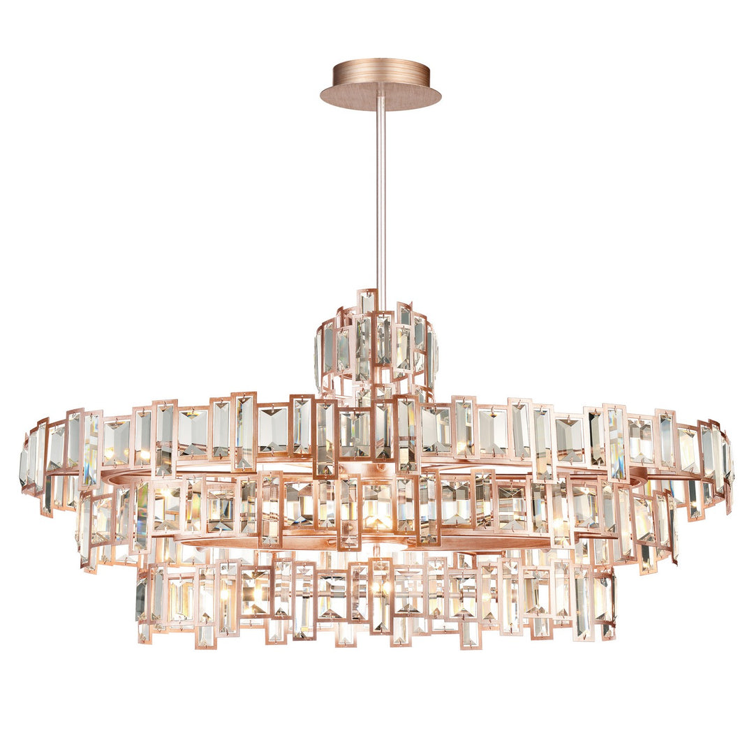 Quida 21 Light Chandelier in Champagne - available from The Lighting Shoppe, trusted by Canadian homeowners