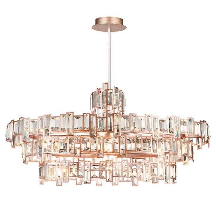 Quida 21 Light Chandelier in Champagne - available from The Lighting Shoppe, trusted by Canadian homeowners