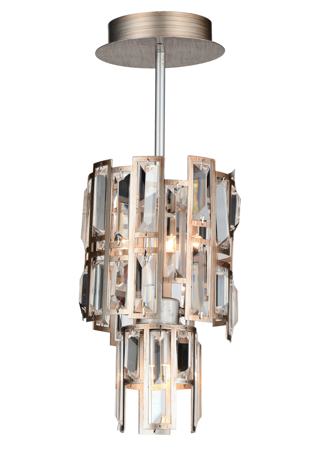 Quida Three Light Chandelier in Champagne - available from The Lighting Shoppe, trusted by Canadian homeowners