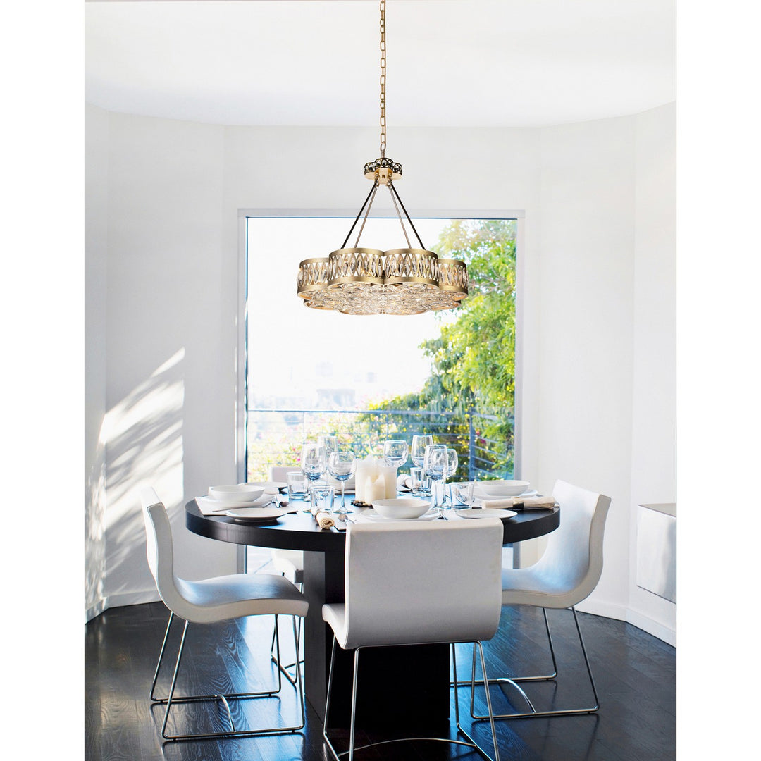 CWI Lighting Canada - 9906P31-8-208 - Eight Light Chandelier - Nova - Champagne
