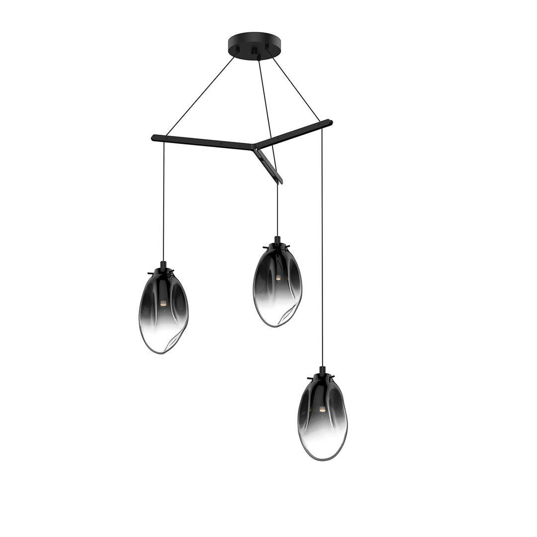 Liquid LED Pendant in Satin Black - available from The Lighting Shoppe, trusted by Canadian homeowners