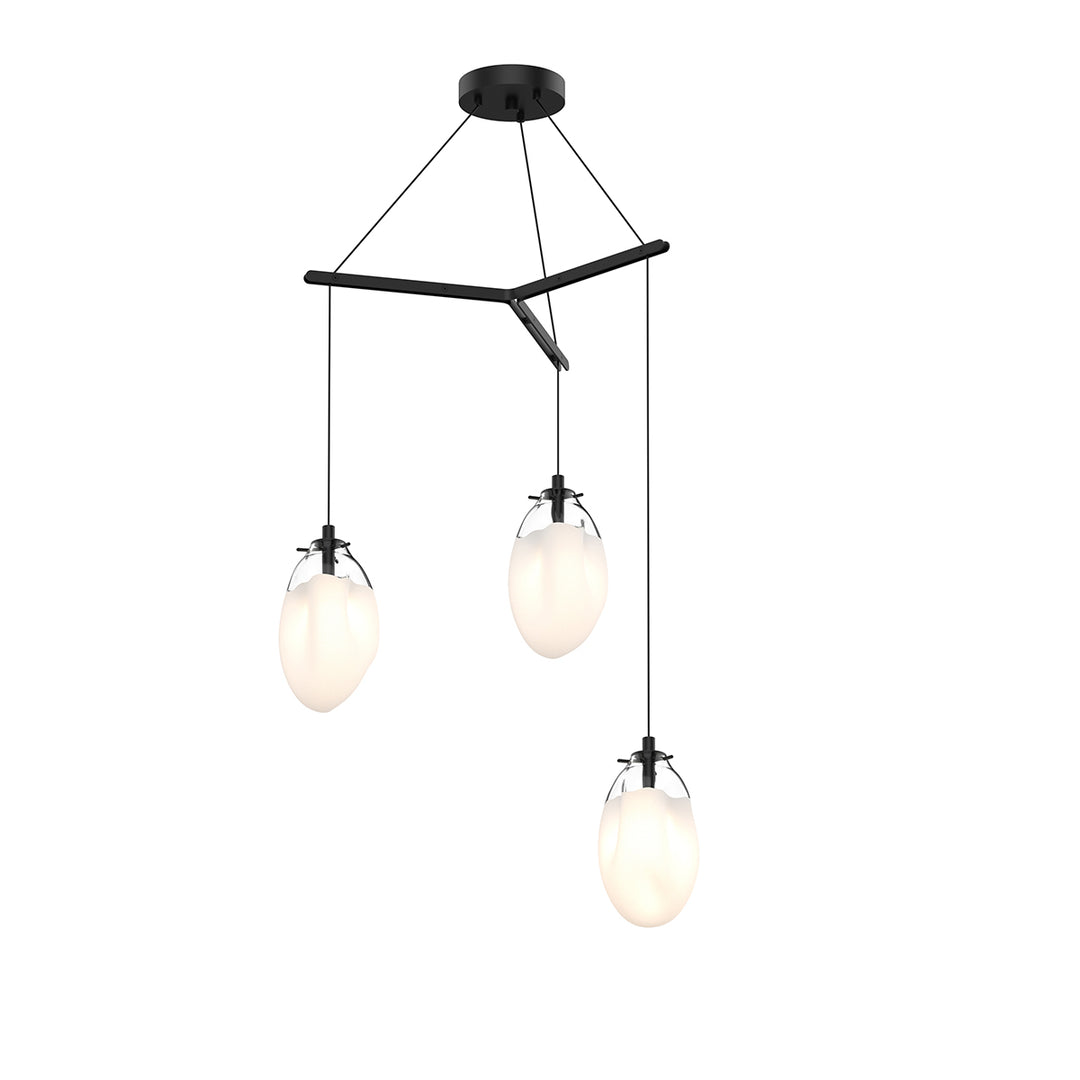 Liquid LED Pendant in Satin Black - available from The Lighting Shoppe, trusted by Canadian homeowners