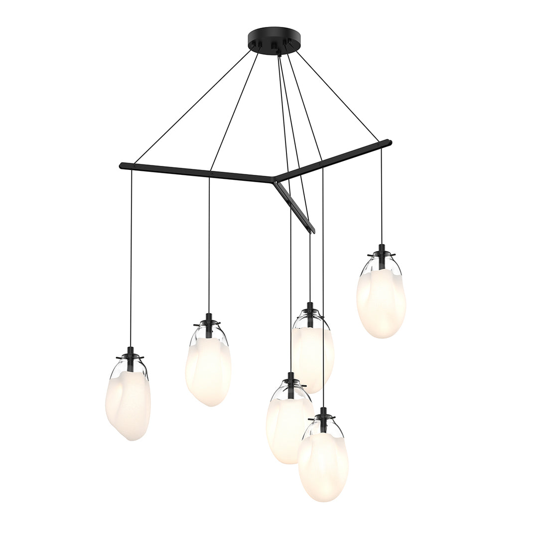 Liquid LED Pendant in Satin Black - available from The Lighting Shoppe, trusted by Canadian homeowners