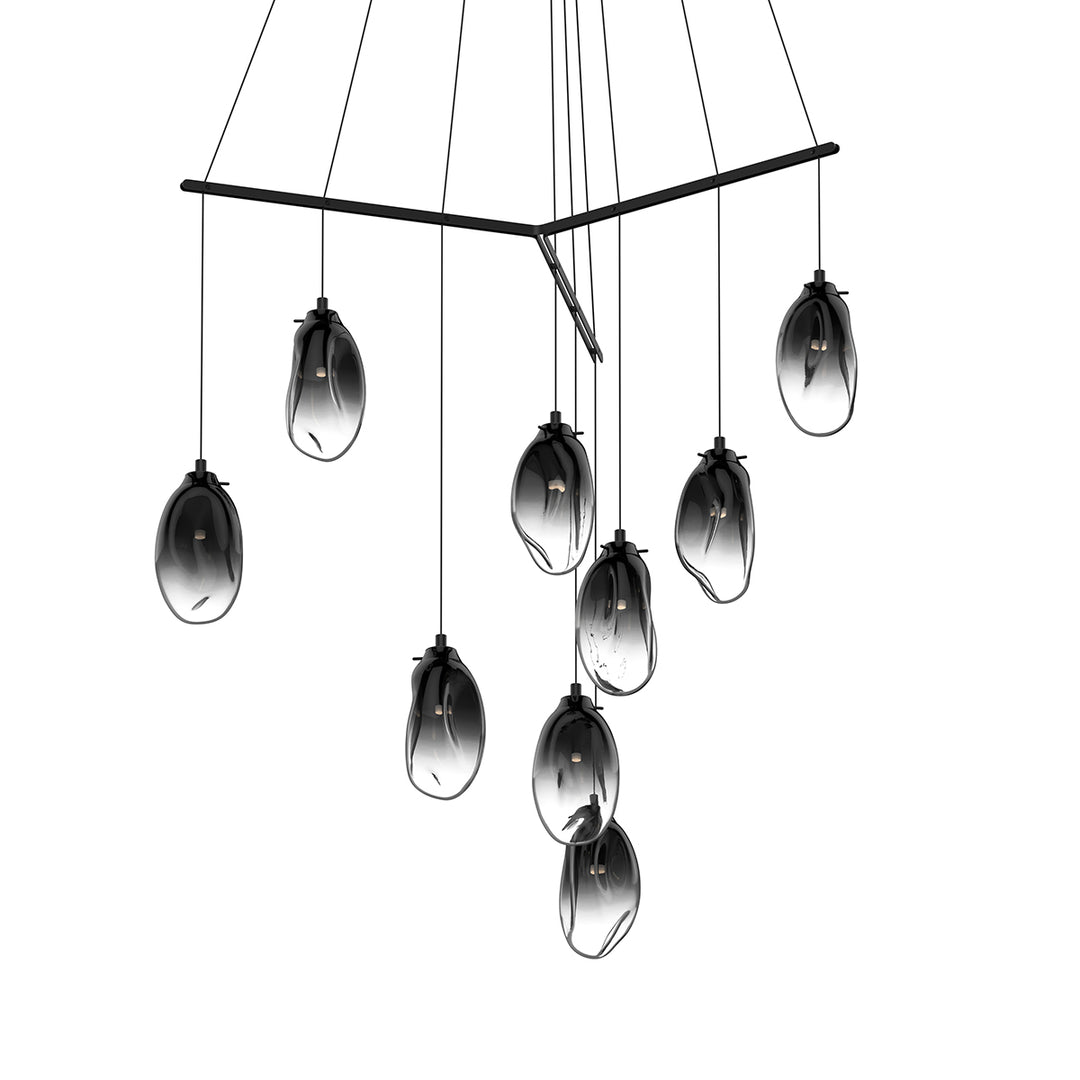 Liquid LED Pendant in Satin Black - available from The Lighting Shoppe, trusted by Canadian homeowners
