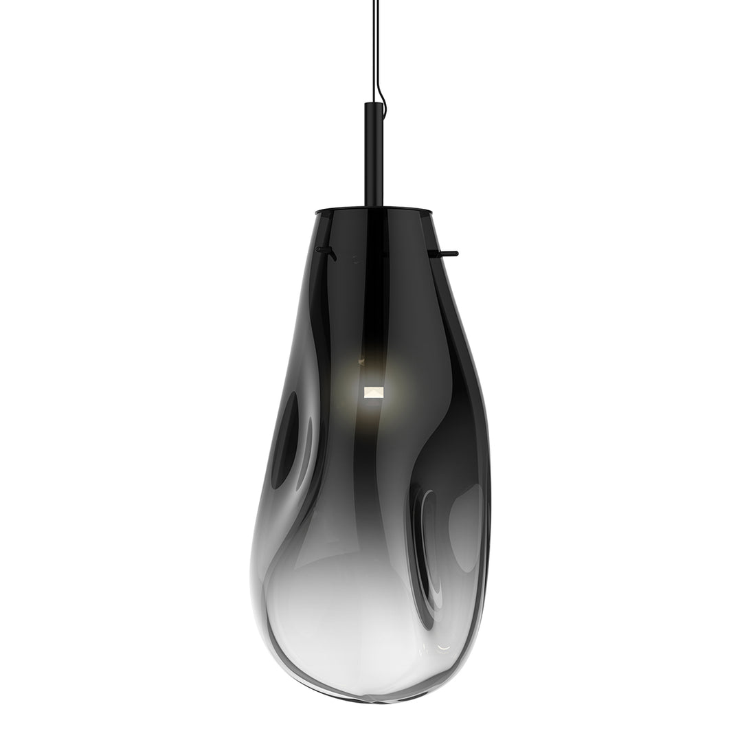 Liquid LED Pendant in Satin Black - available from The Lighting Shoppe, trusted by Canadian homeowners