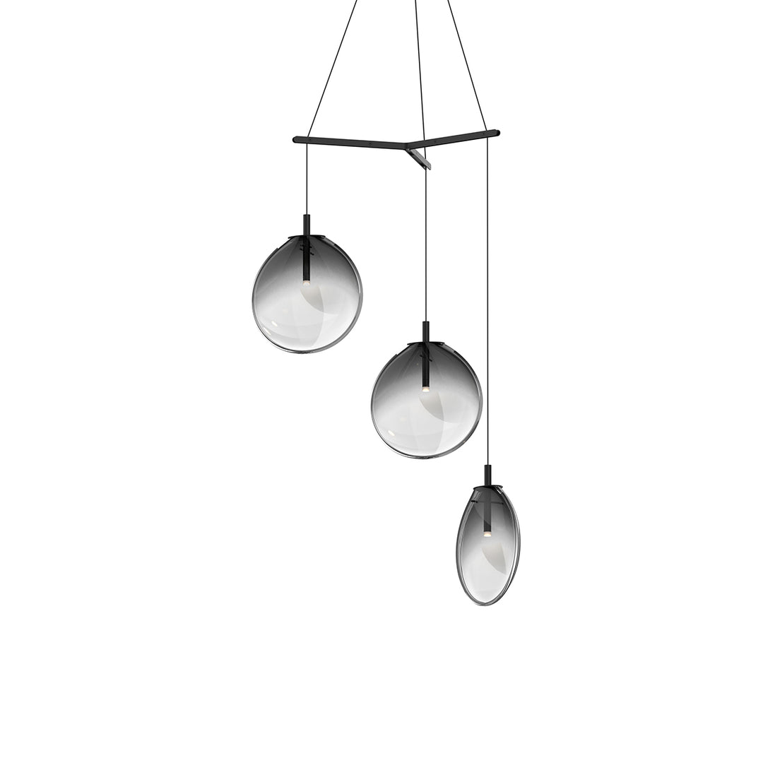 Cantina LED Pendant in Satin Black - available from The Lighting Shoppe, trusted by Canadian homeowners