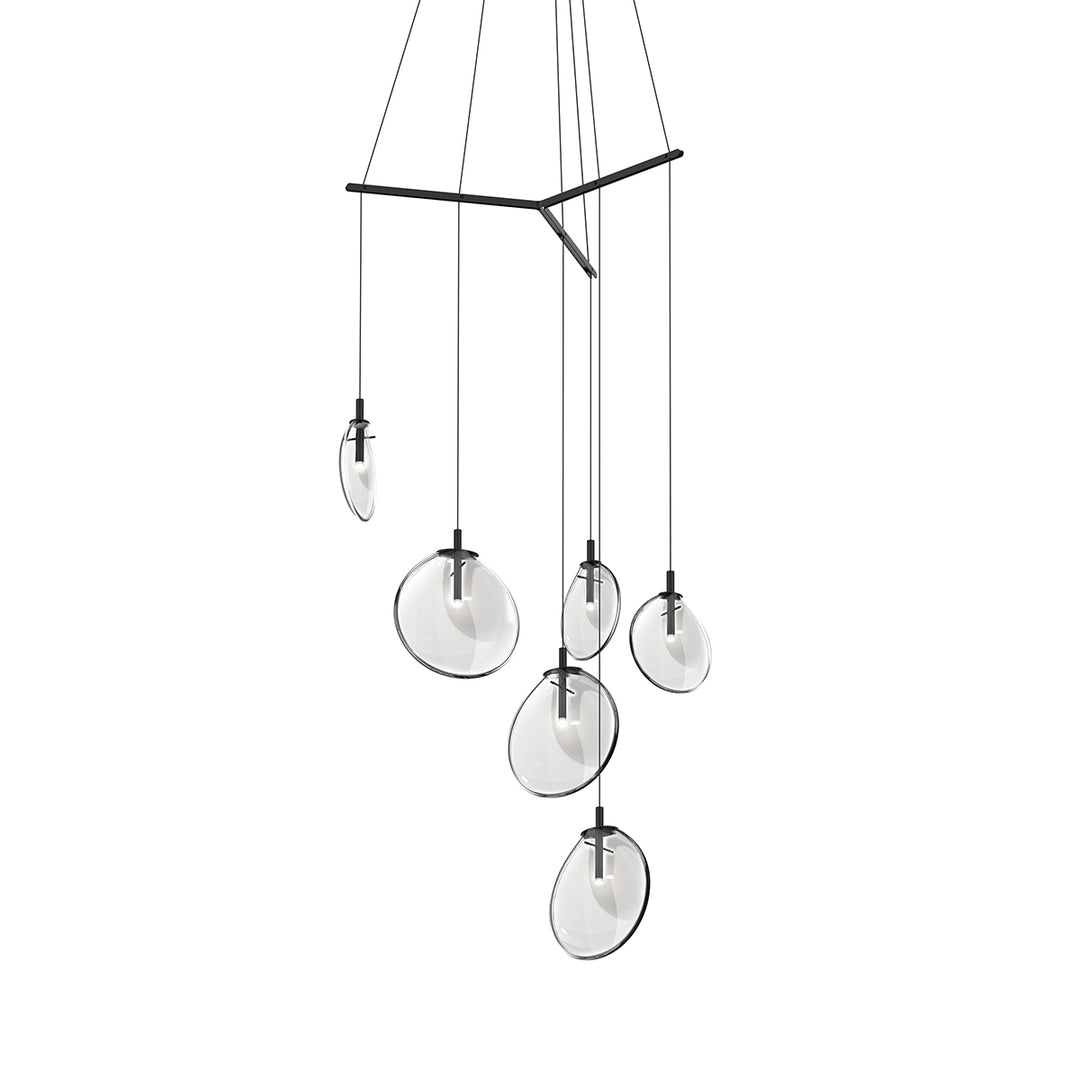 Cantina LED Pendant in Satin Black - available from The Lighting Shoppe, trusted by Canadian homeowners
