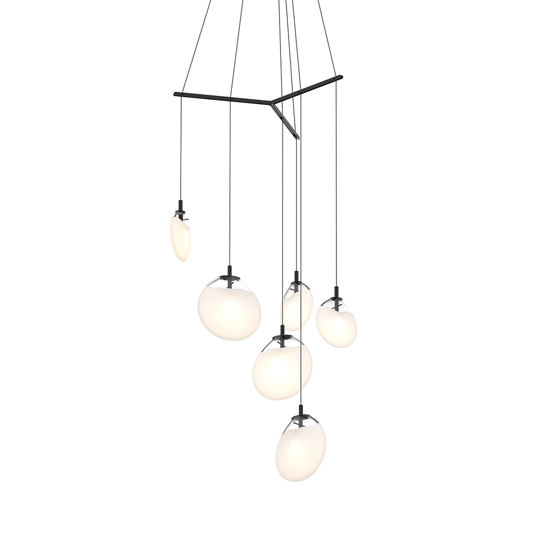 Cantina LED Pendant in Satin Black - available from The Lighting Shoppe, trusted by Canadian homeowners