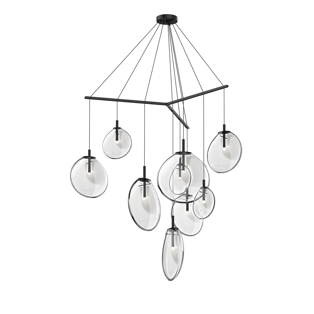 Cantina LED Pendant in Satin Black - available from The Lighting Shoppe, trusted by Canadian homeowners