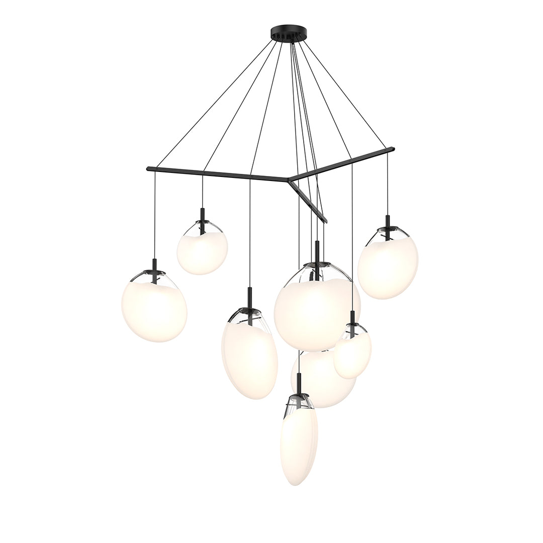 Cantina LED Pendant in Satin Black - available from The Lighting Shoppe, trusted by Canadian homeowners