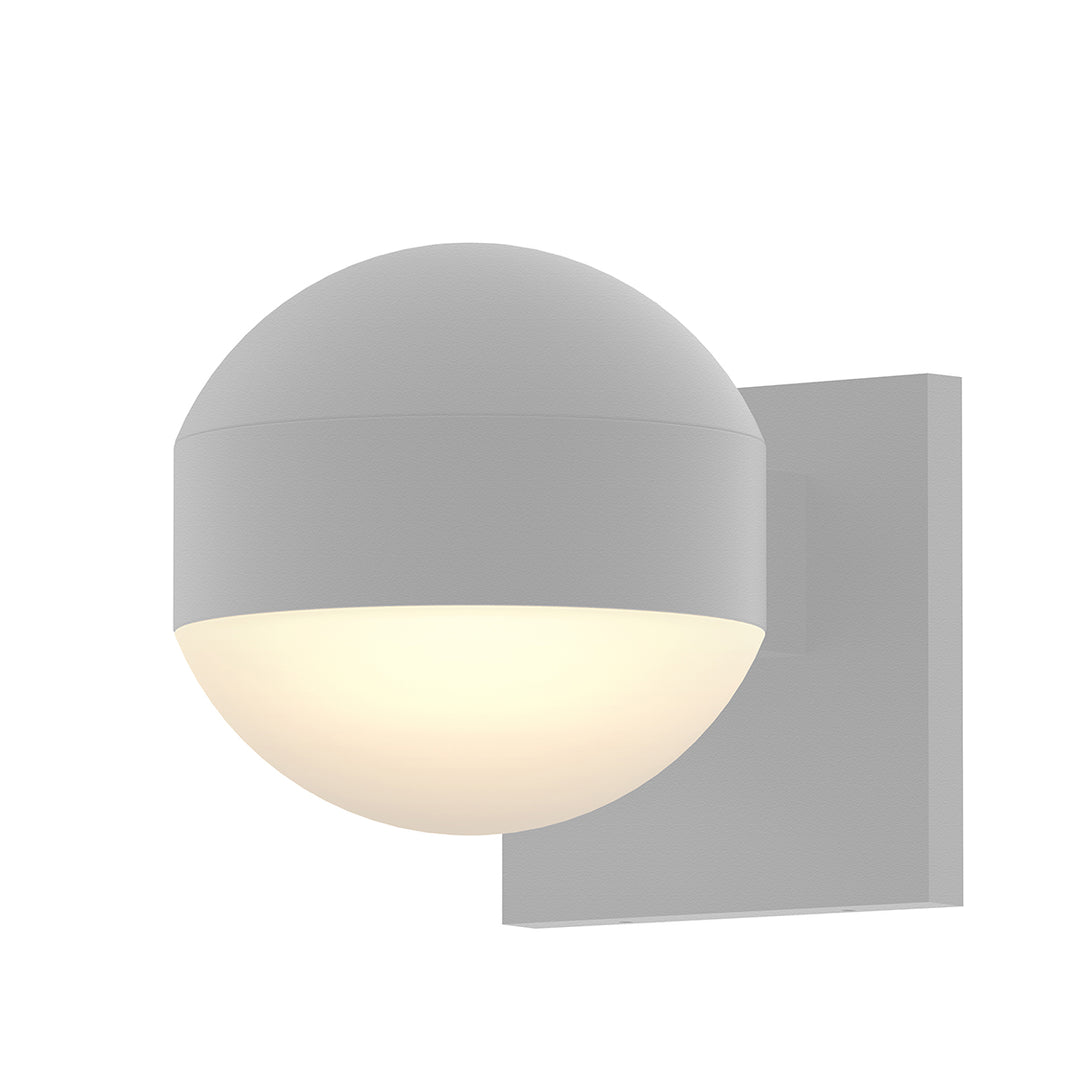 REALS LED Wall Sconce in Textured White - available from The Lighting Shoppe, trusted by Canadian homeowners