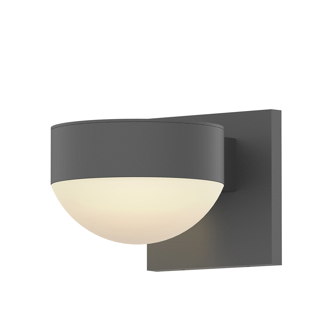 REALS LED Wall Sconce in Textured Gray - available from The Lighting Shoppe, trusted by Canadian homeowners
