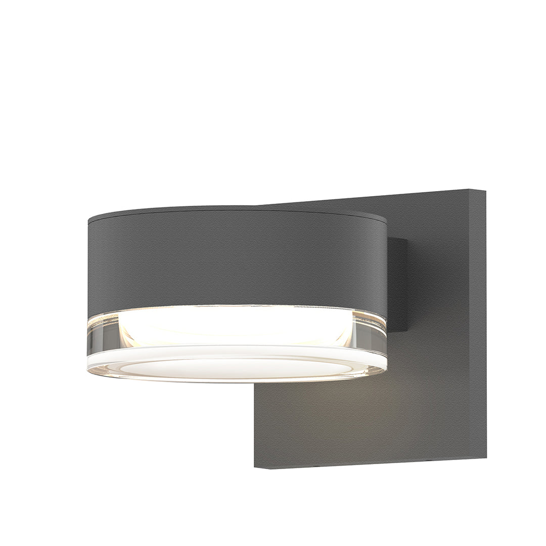 REALS LED Wall Sconce in Textured Gray - available from The Lighting Shoppe, trusted by Canadian homeowners