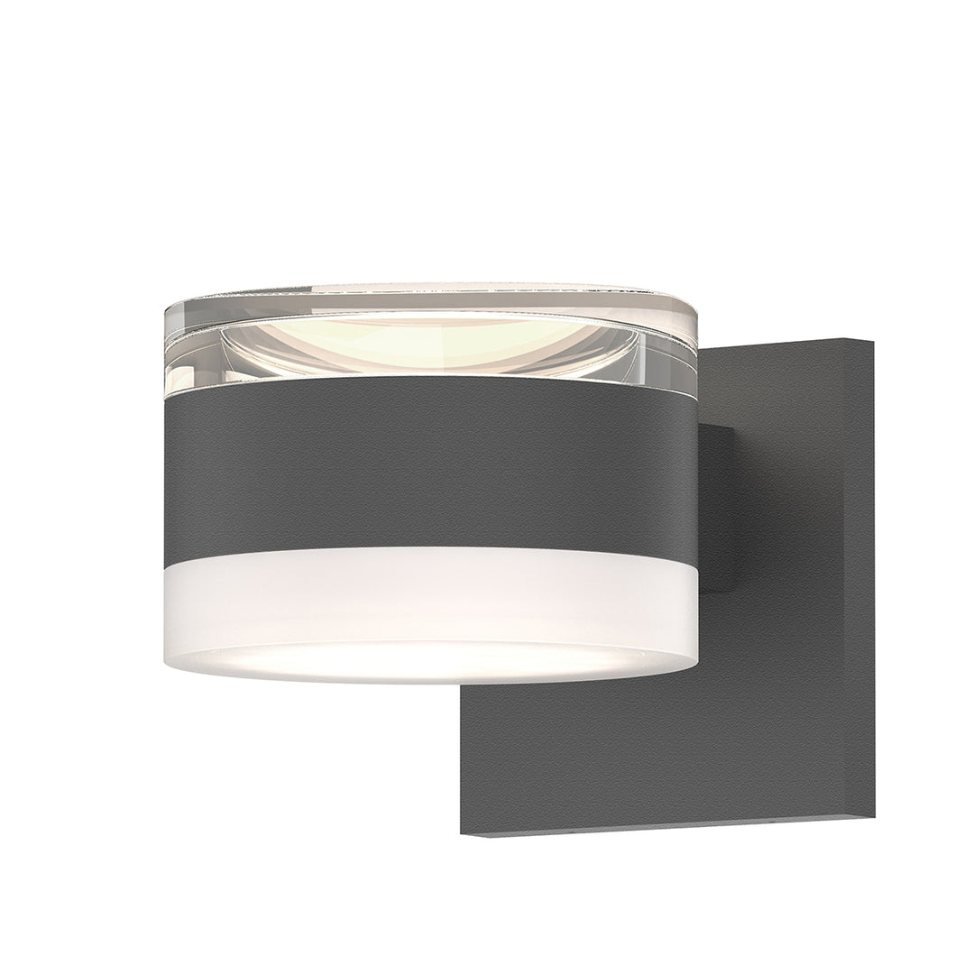 REALS LED Wall Sconce in Textured Gray - available from The Lighting Shoppe, trusted by Canadian homeowners