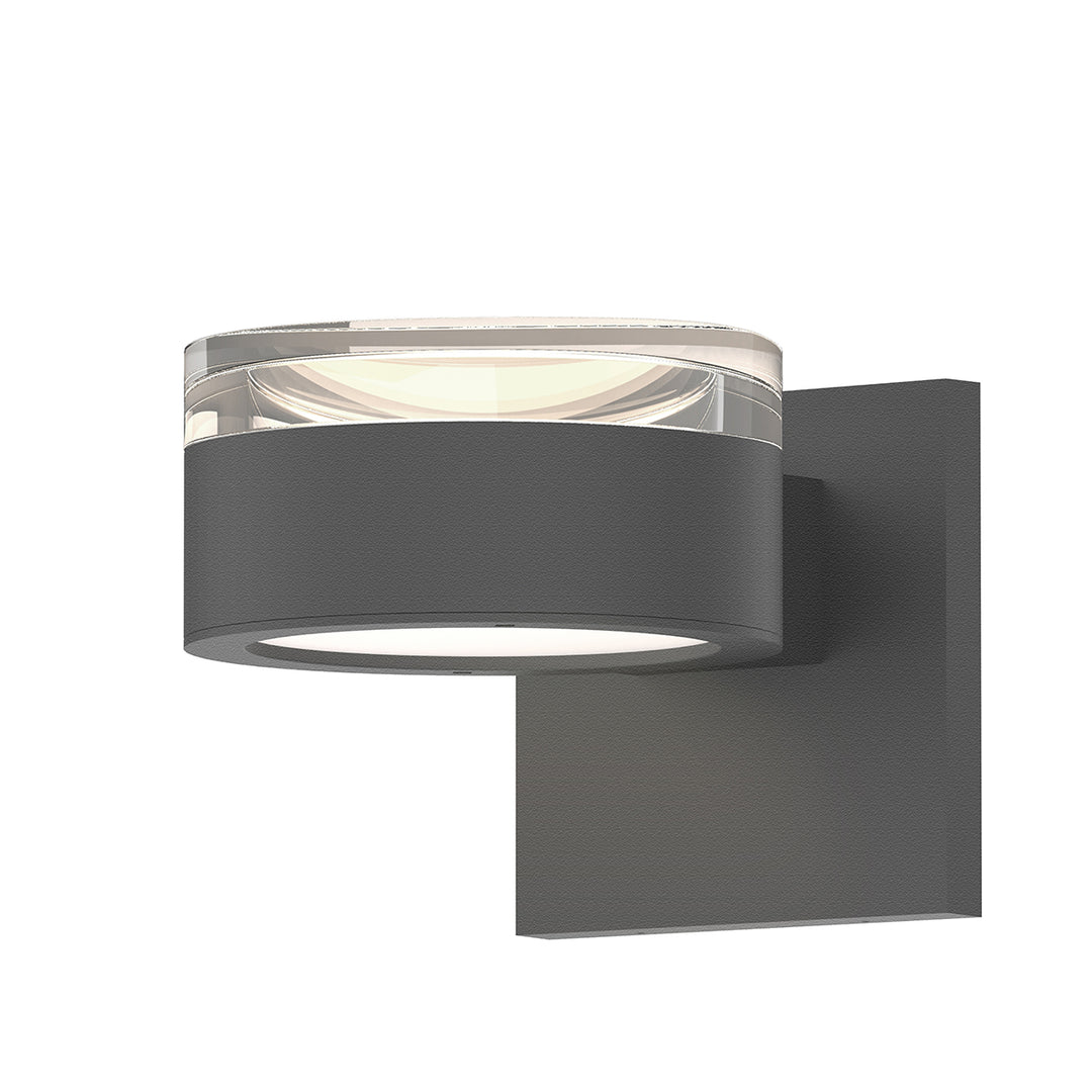REALS LED Wall Sconce in Textured Gray - available from The Lighting Shoppe, trusted by Canadian homeowners