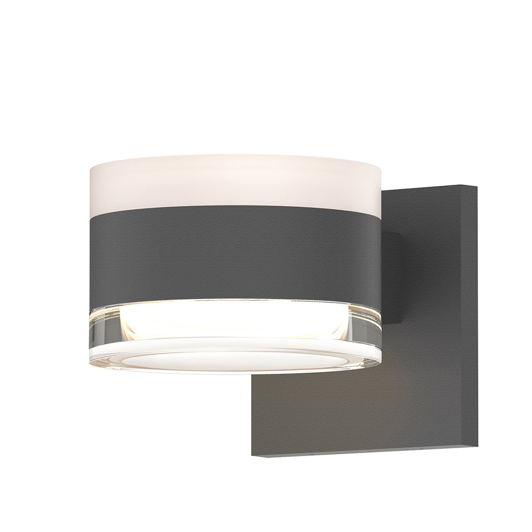 REALS LED Wall Sconce in Textured Gray - available from The Lighting Shoppe, trusted by Canadian homeowners