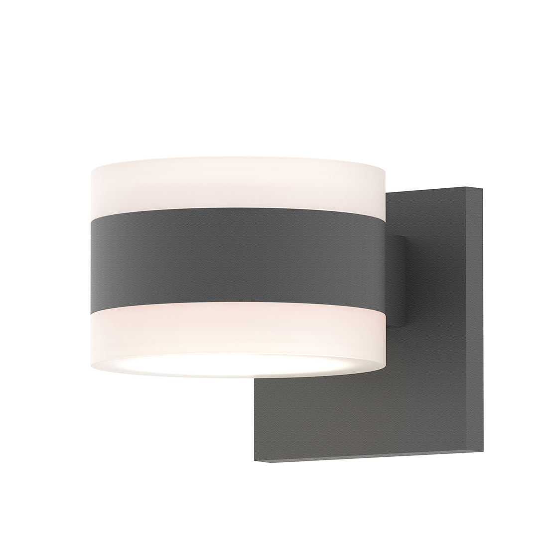 REALS LED Wall Sconce in Textured Gray - available from The Lighting Shoppe, trusted by Canadian homeowners