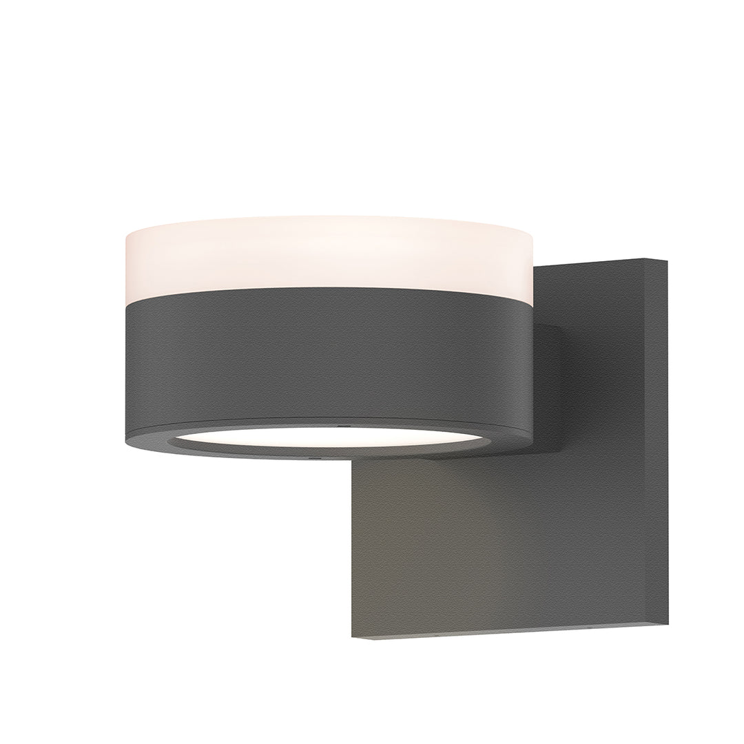 REALS LED Wall Sconce in Textured Gray - available from The Lighting Shoppe, trusted by Canadian homeowners