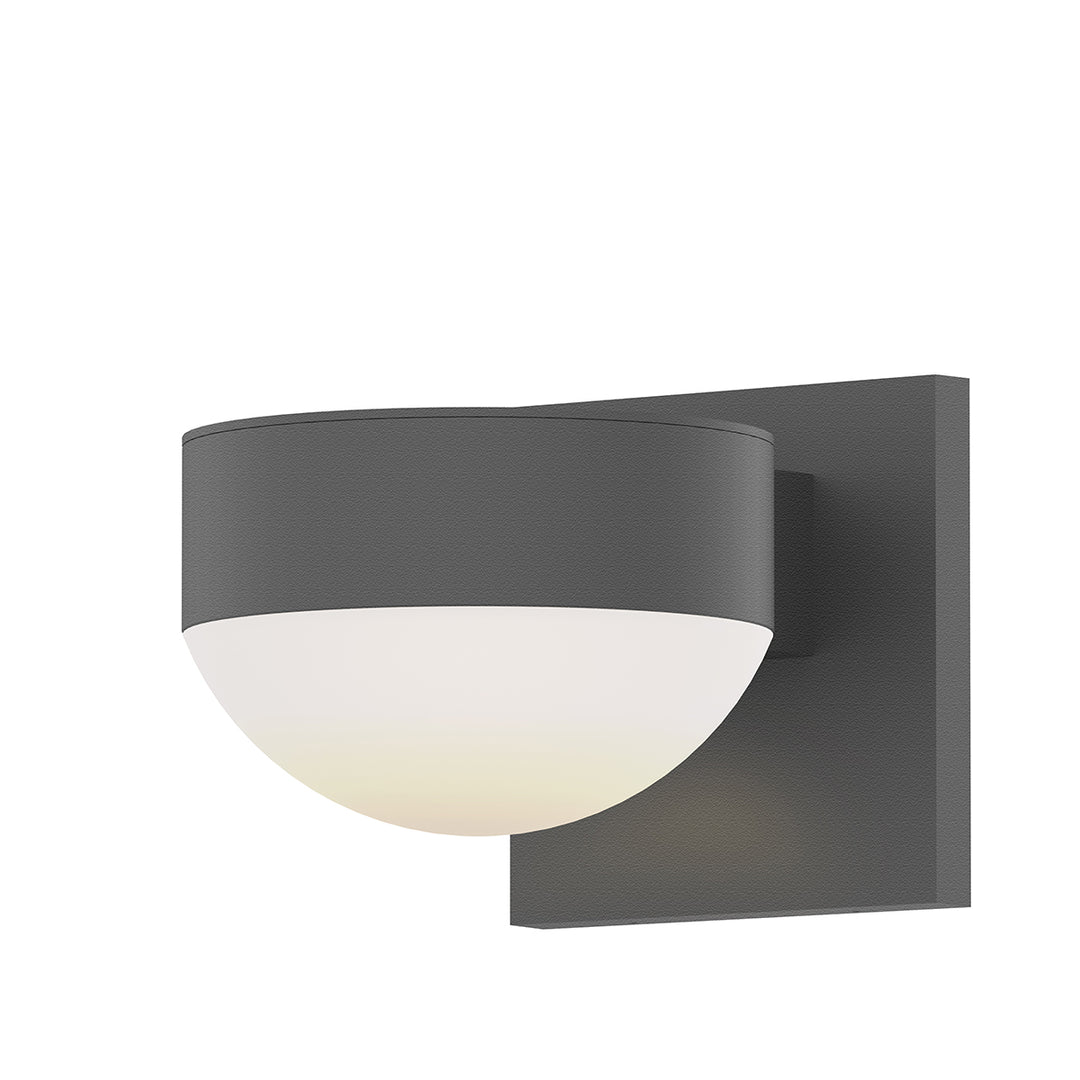 REALS LED Wall Sconce in Textured Gray - available from The Lighting Shoppe, trusted by Canadian homeowners