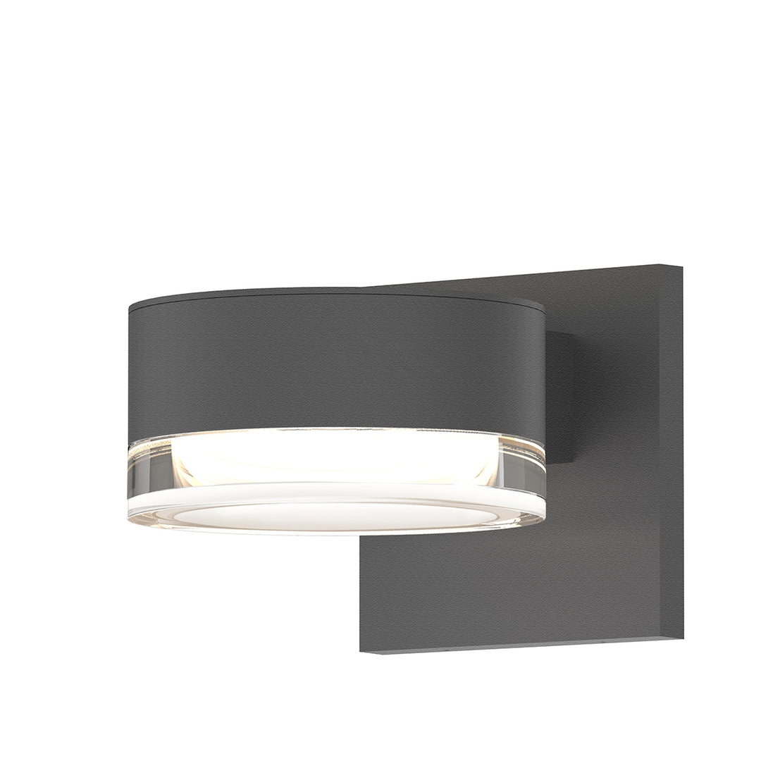 REALS LED Wall Sconce in Textured Gray - available from The Lighting Shoppe, trusted by Canadian homeowners