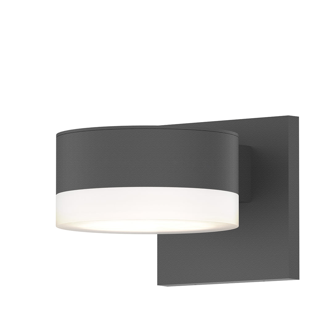 REALS LED Wall Sconce in Textured Gray - available from The Lighting Shoppe, trusted by Canadian homeowners