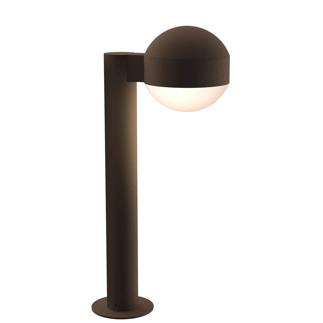 REALS LED Bollard in Textured Bronze - available from The Lighting Shoppe, trusted by Canadian homeowners