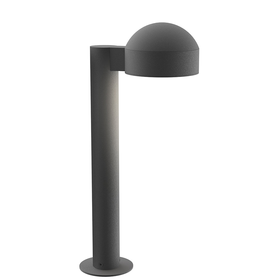 REALS LED Bollard in Textured Gray - available from The Lighting Shoppe, trusted by Canadian homeowners