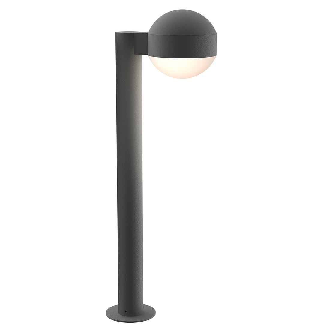 REALS LED Bollard in Textured Gray - available from The Lighting Shoppe, trusted by Canadian homeowners