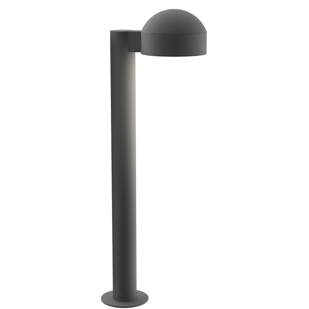 REALS LED Bollard in Textured Gray - available from The Lighting Shoppe, trusted by Canadian homeowners