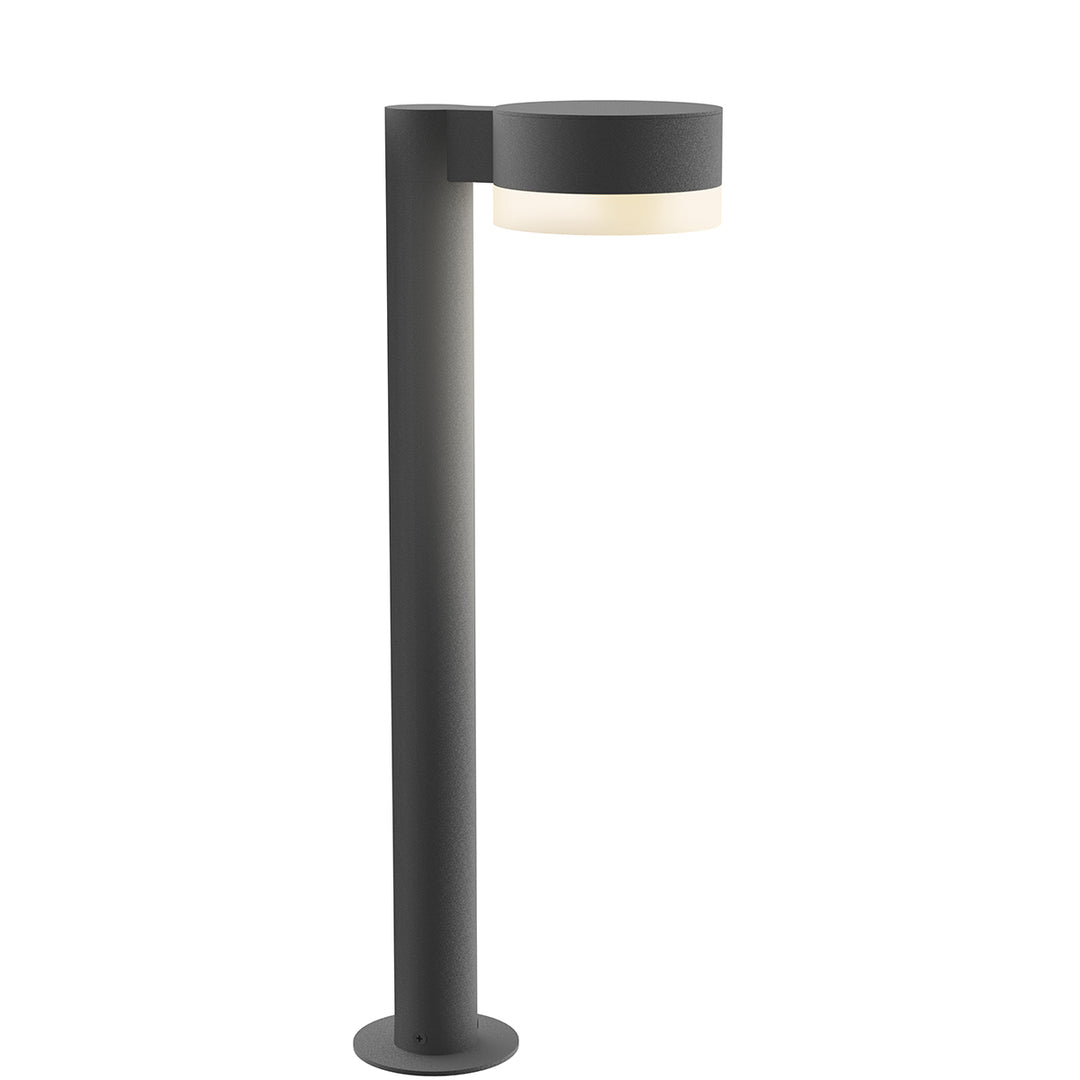 REALS LED Bollard in Textured Gray - available from The Lighting Shoppe, trusted by Canadian homeowners
