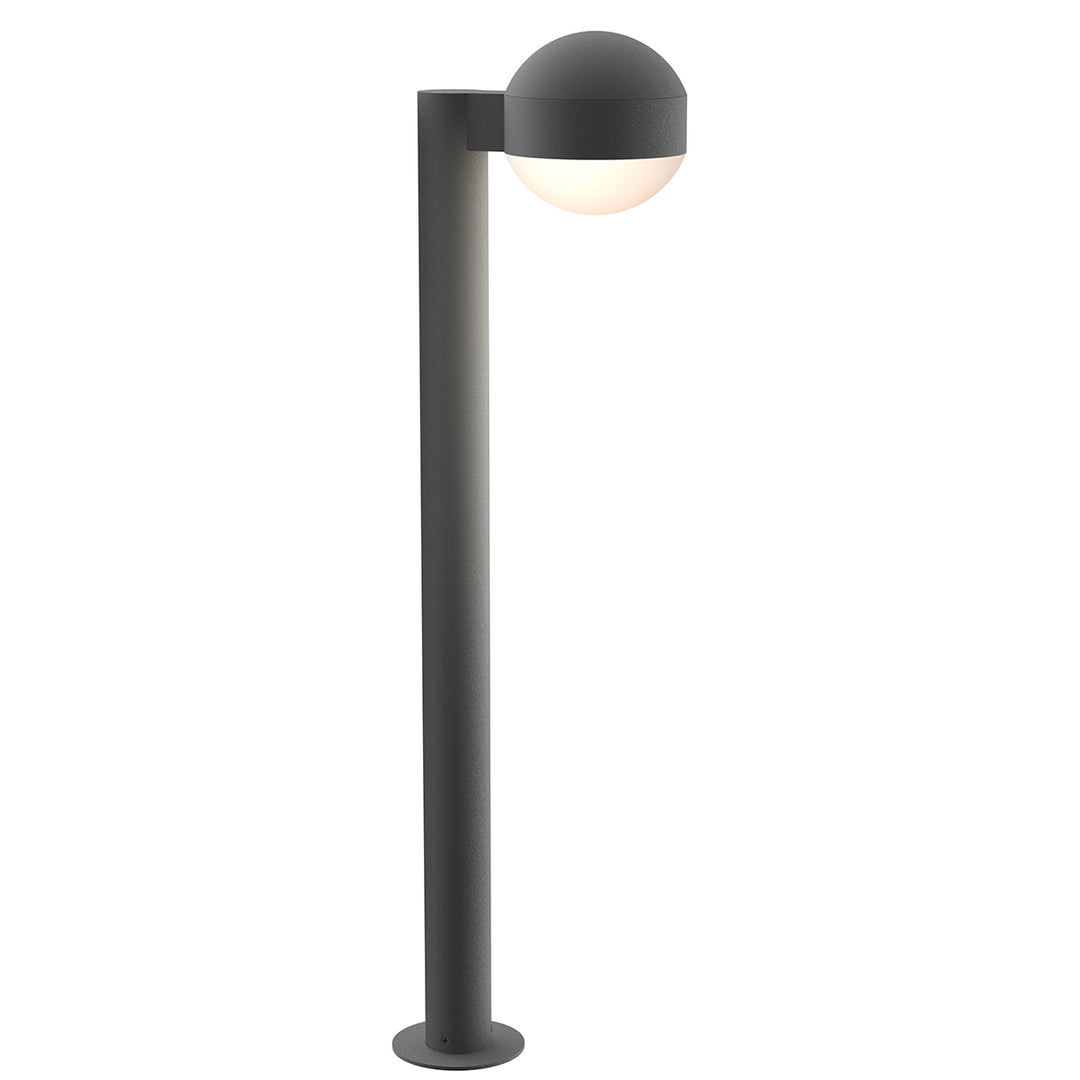 REALS LED Bollard in Textured Gray - available from The Lighting Shoppe, trusted by Canadian homeowners