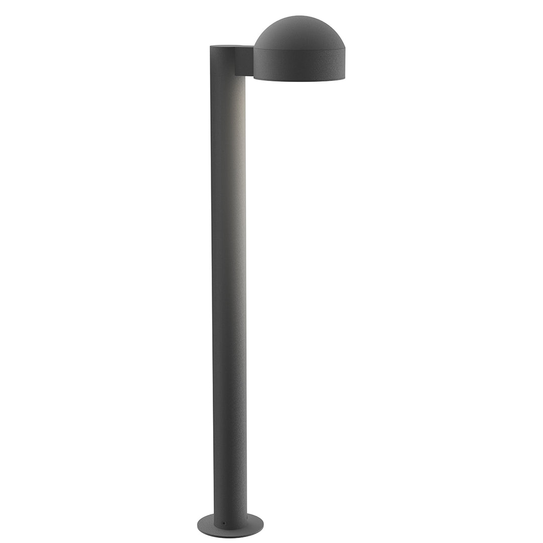 REALS LED Bollard in Textured Gray - available from The Lighting Shoppe, trusted by Canadian homeowners