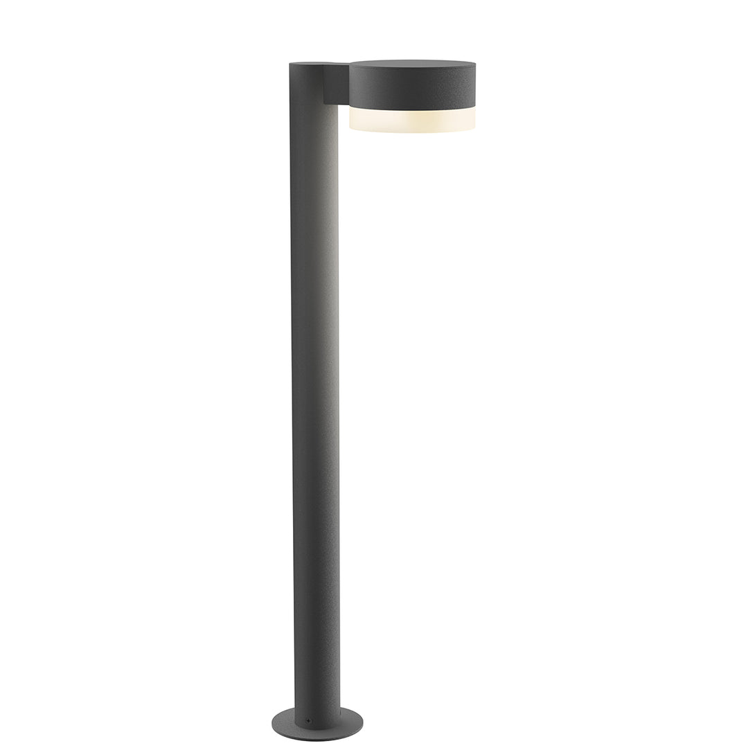 REALS LED Bollard in Textured Gray - available from The Lighting Shoppe, trusted by Canadian homeowners