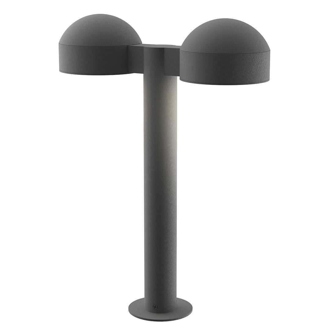 REALS LED Bollard in Textured Gray - available from The Lighting Shoppe, trusted by Canadian homeowners