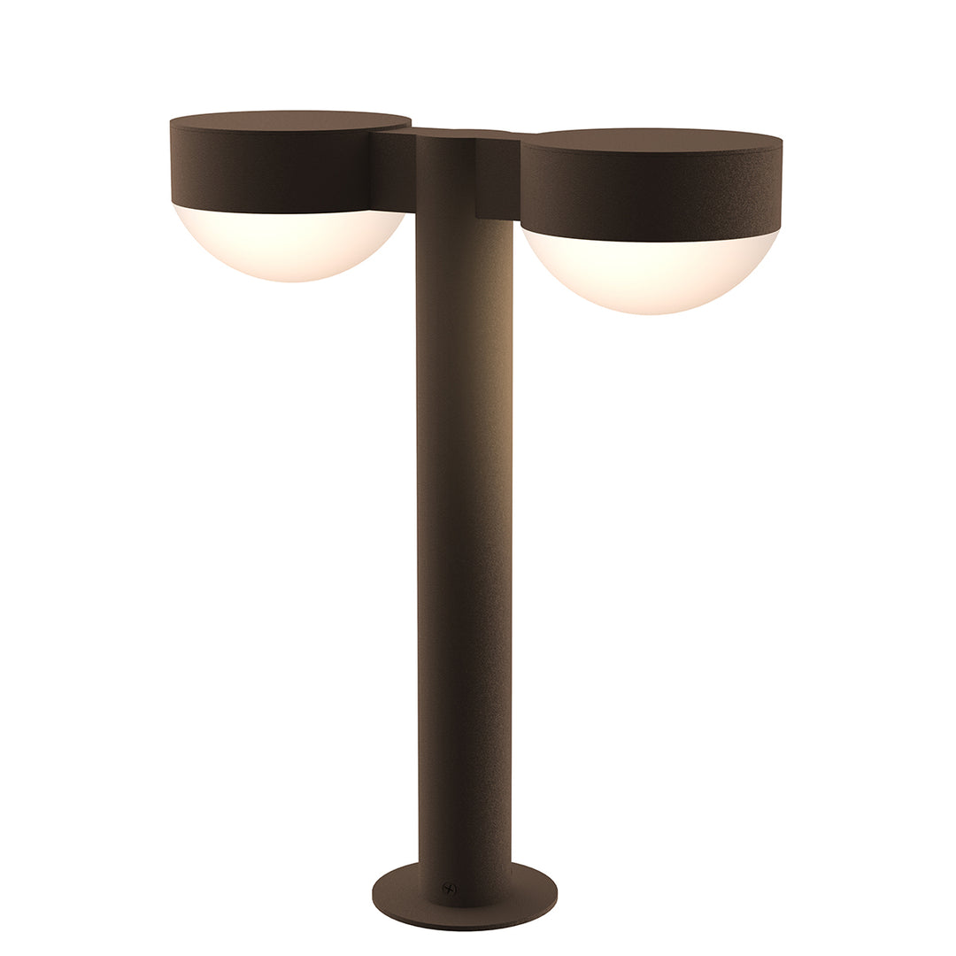 REALS LED Bollard in Textured Bronze - available from The Lighting Shoppe, trusted by Canadian homeowners