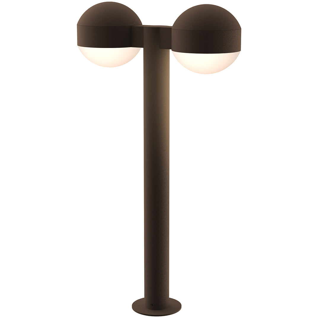 REALS LED Bollard in Textured Bronze - available from The Lighting Shoppe, trusted by Canadian homeowners