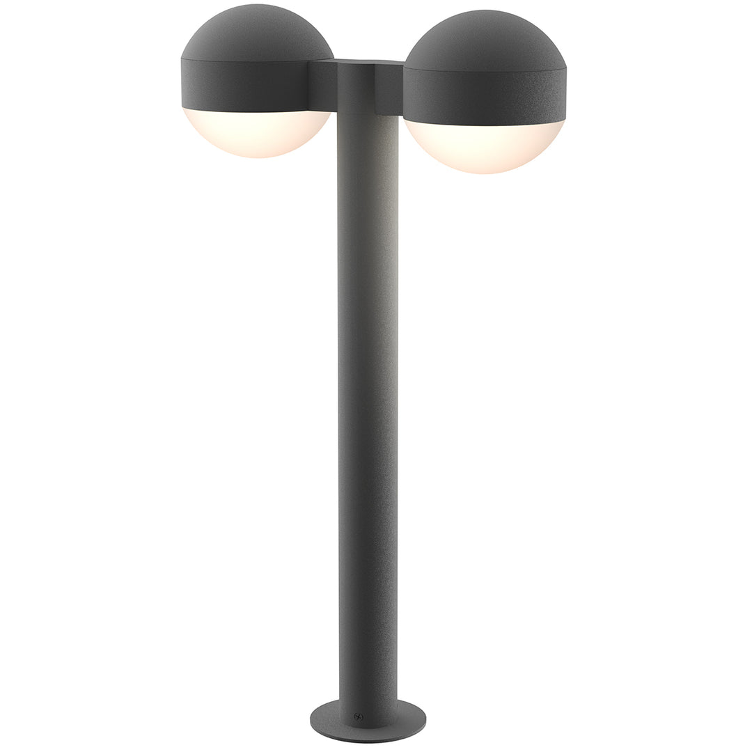 REALS LED Bollard in Textured Gray - available from The Lighting Shoppe, trusted by Canadian homeowners