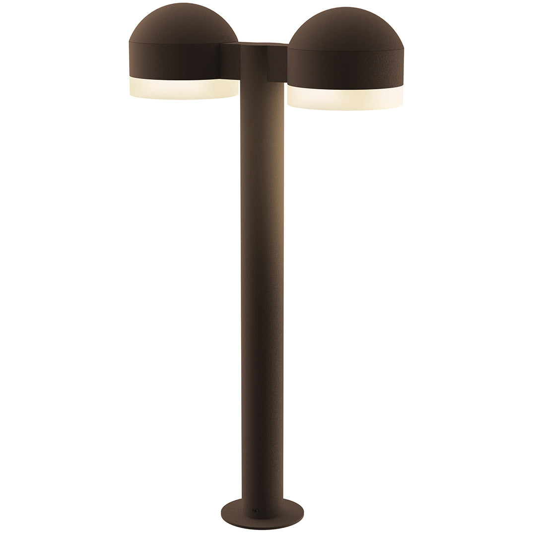 REALS LED Bollard in Textured Bronze - available from The Lighting Shoppe, trusted by Canadian homeowners