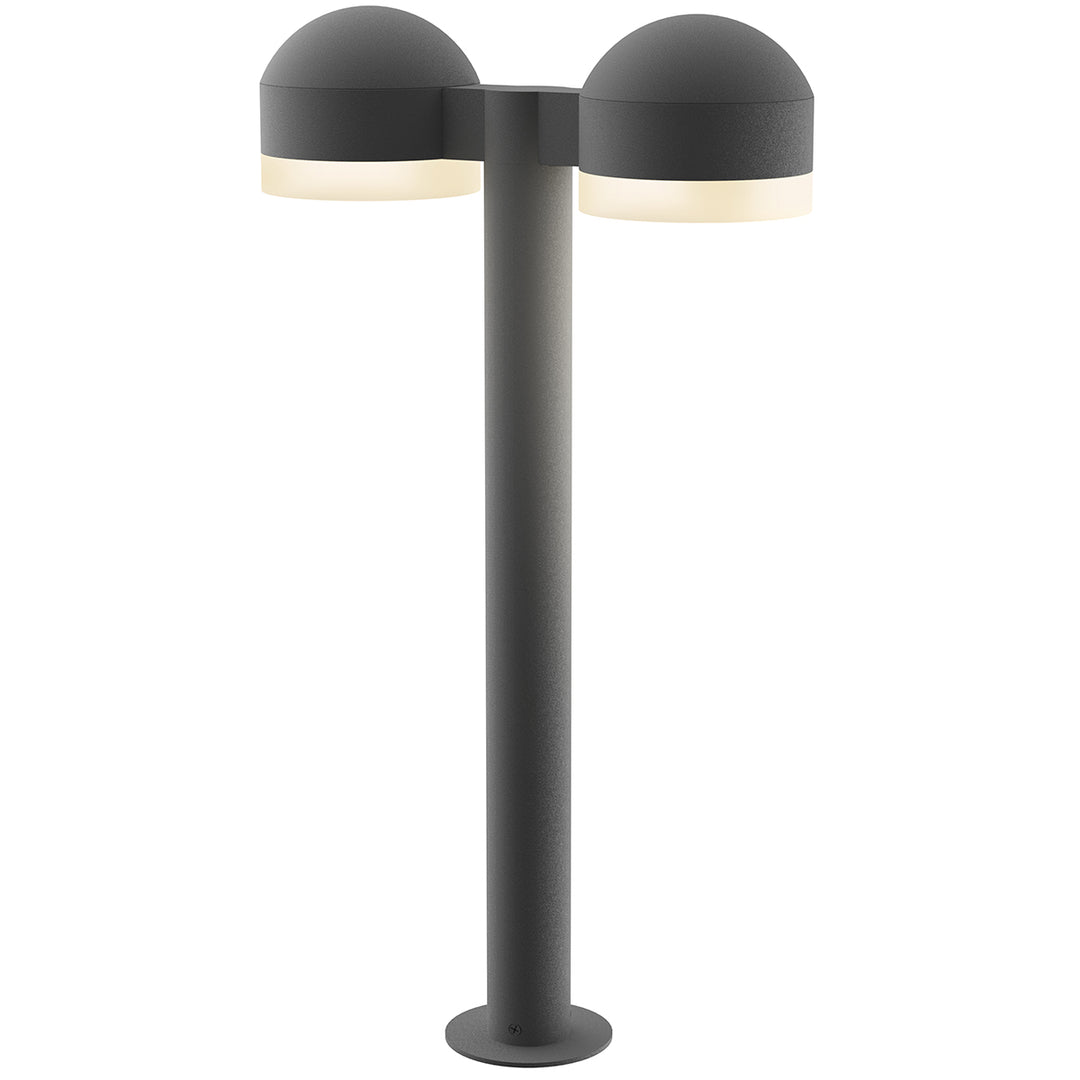 REALS LED Bollard in Textured Gray - available from The Lighting Shoppe, trusted by Canadian homeowners