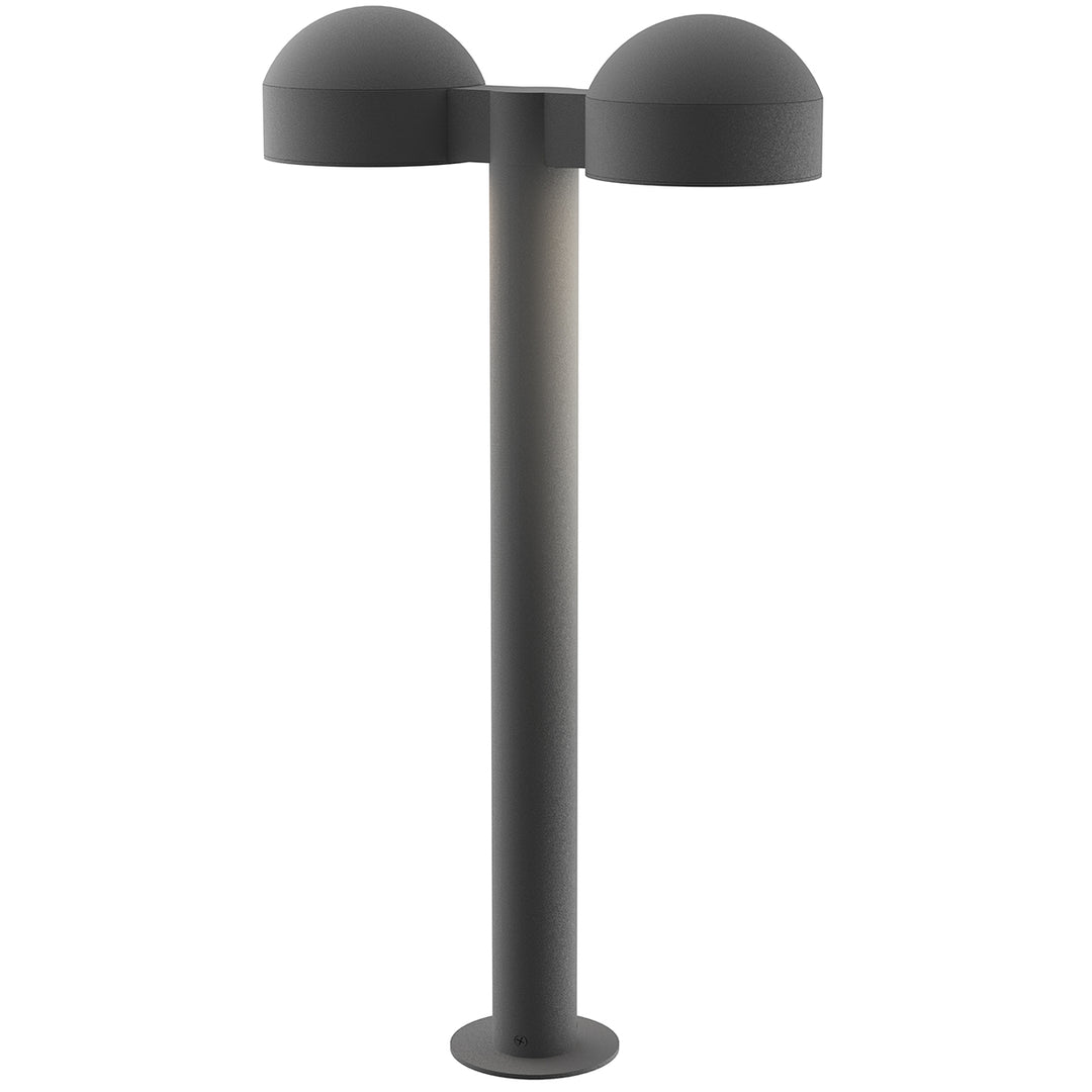 REALS LED Bollard in Textured Gray - available from The Lighting Shoppe, trusted by Canadian homeowners