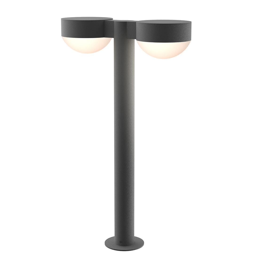 REALS LED Bollard in Textured Gray - available from The Lighting Shoppe, trusted by Canadian homeowners