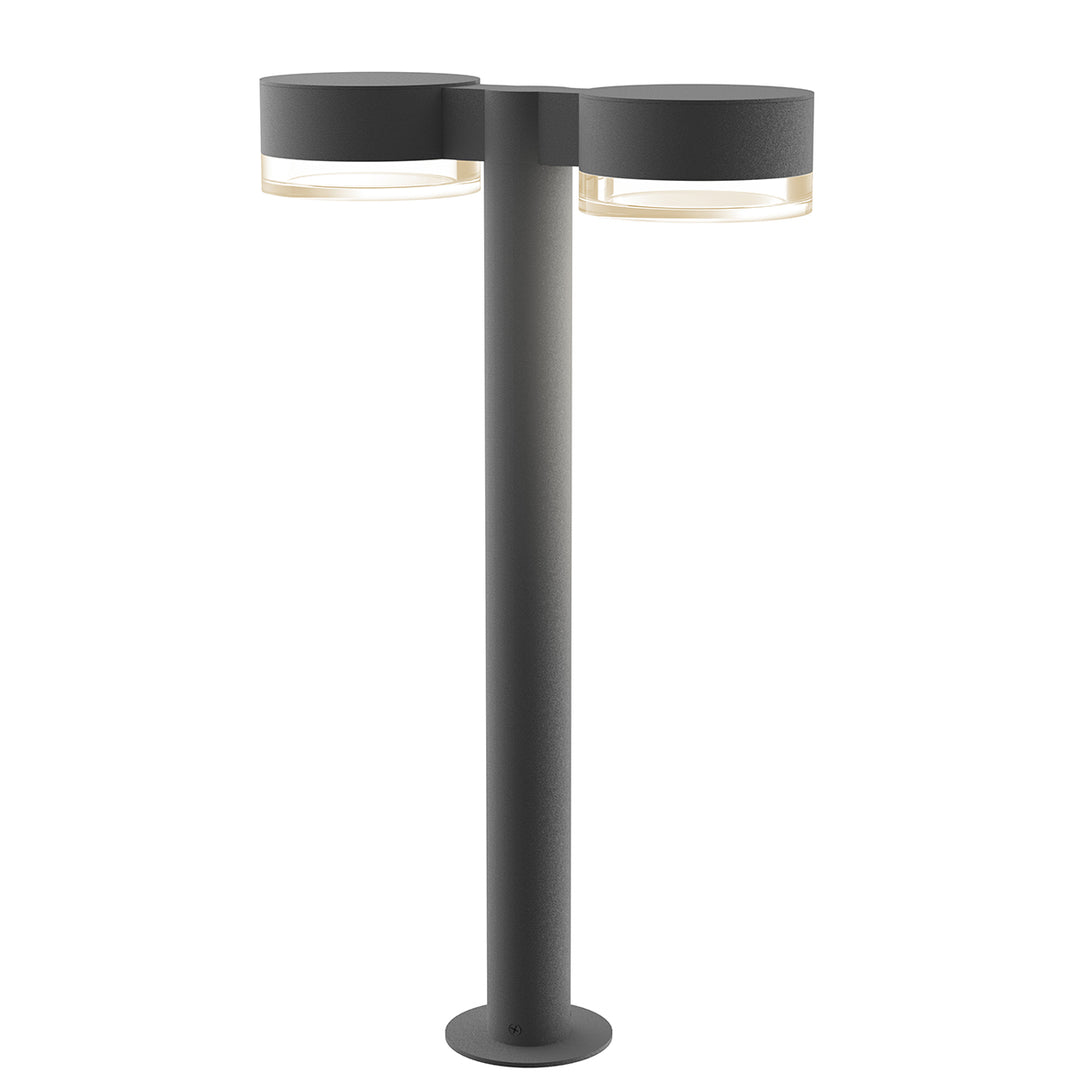 REALS LED Bollard in Textured Gray - available from The Lighting Shoppe, trusted by Canadian homeowners