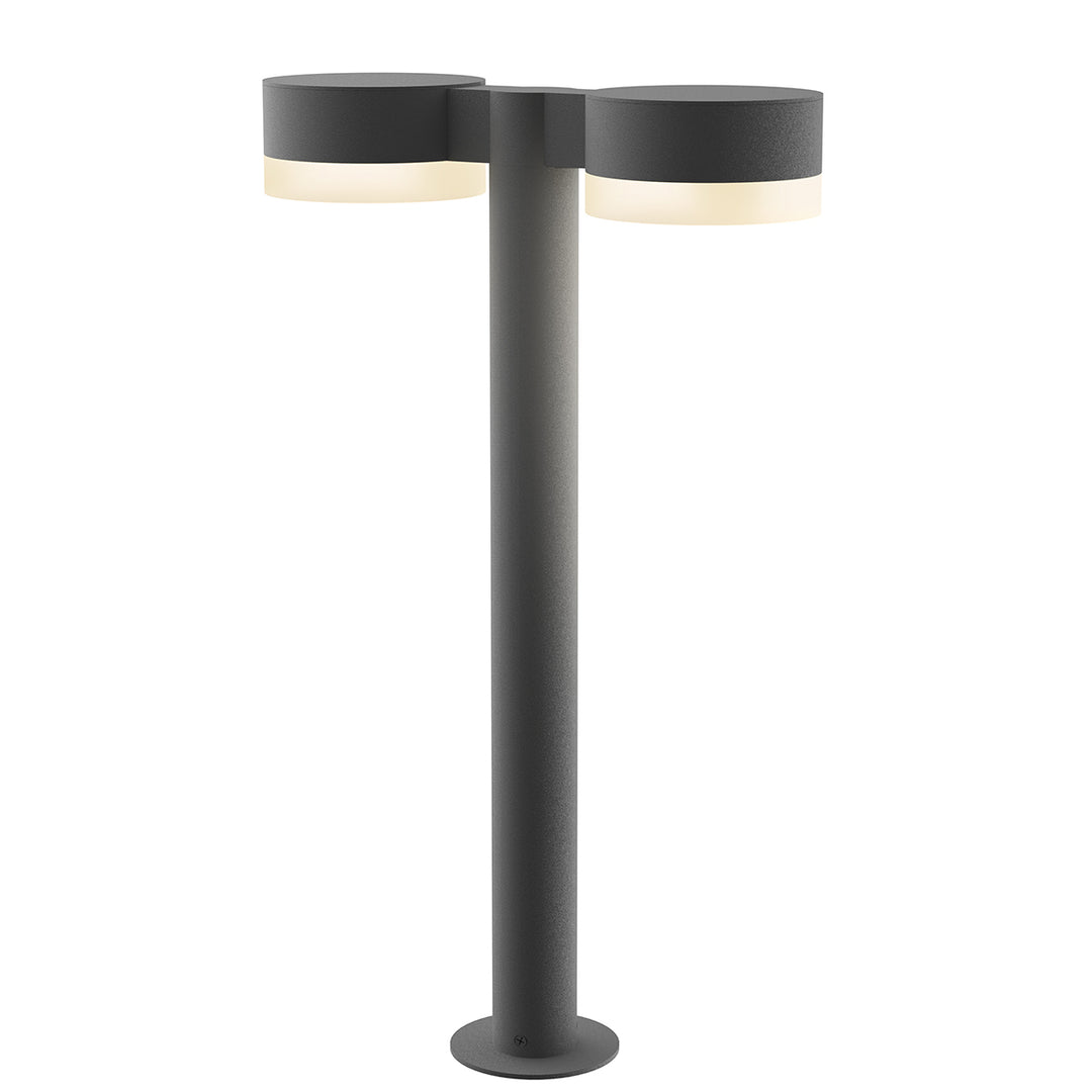 REALS LED Bollard in Textured Gray - available from The Lighting Shoppe, trusted by Canadian homeowners