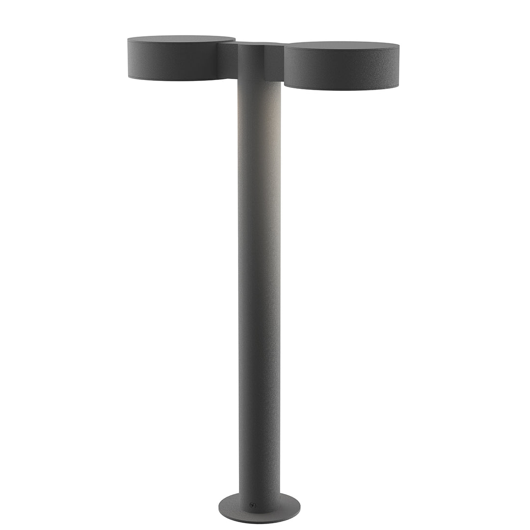 REALS LED Bollard in Textured Gray - available from The Lighting Shoppe, trusted by Canadian homeowners