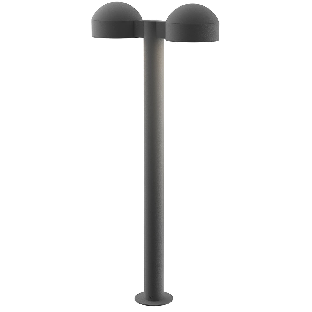 REALS LED Bollard in Textured Gray - available from The Lighting Shoppe, trusted by Canadian homeowners