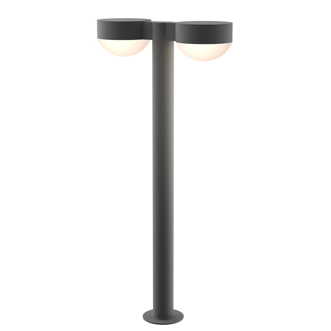 REALS LED Bollard in Textured Gray - available from The Lighting Shoppe, trusted by Canadian homeowners