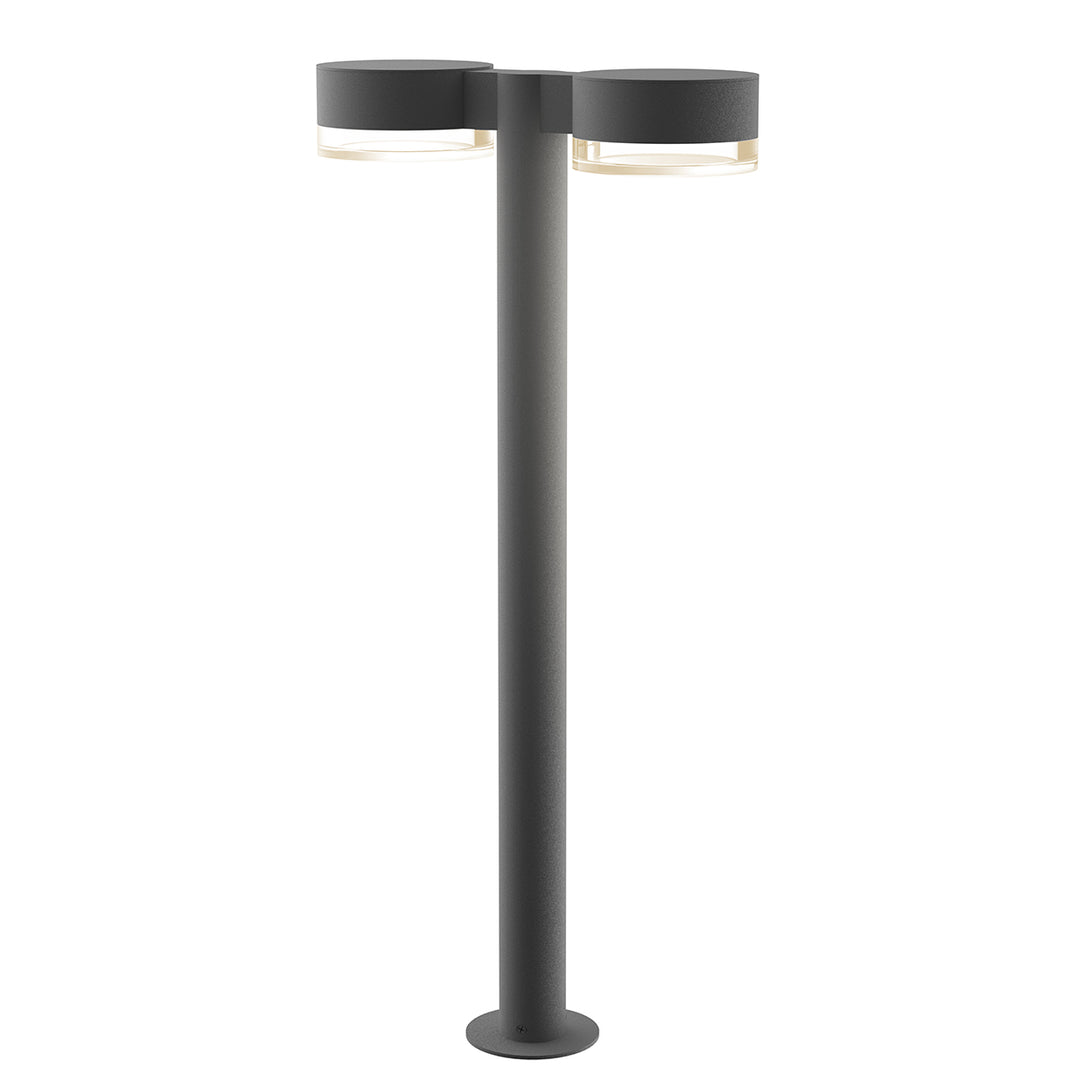 REALS LED Bollard in Textured Gray - available from The Lighting Shoppe, trusted by Canadian homeowners