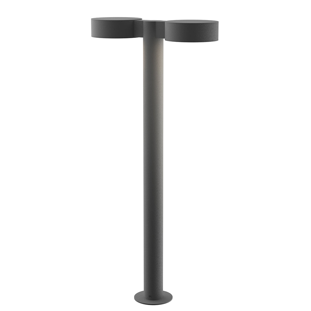 REALS LED Bollard in Textured Gray - available from The Lighting Shoppe, trusted by Canadian homeowners