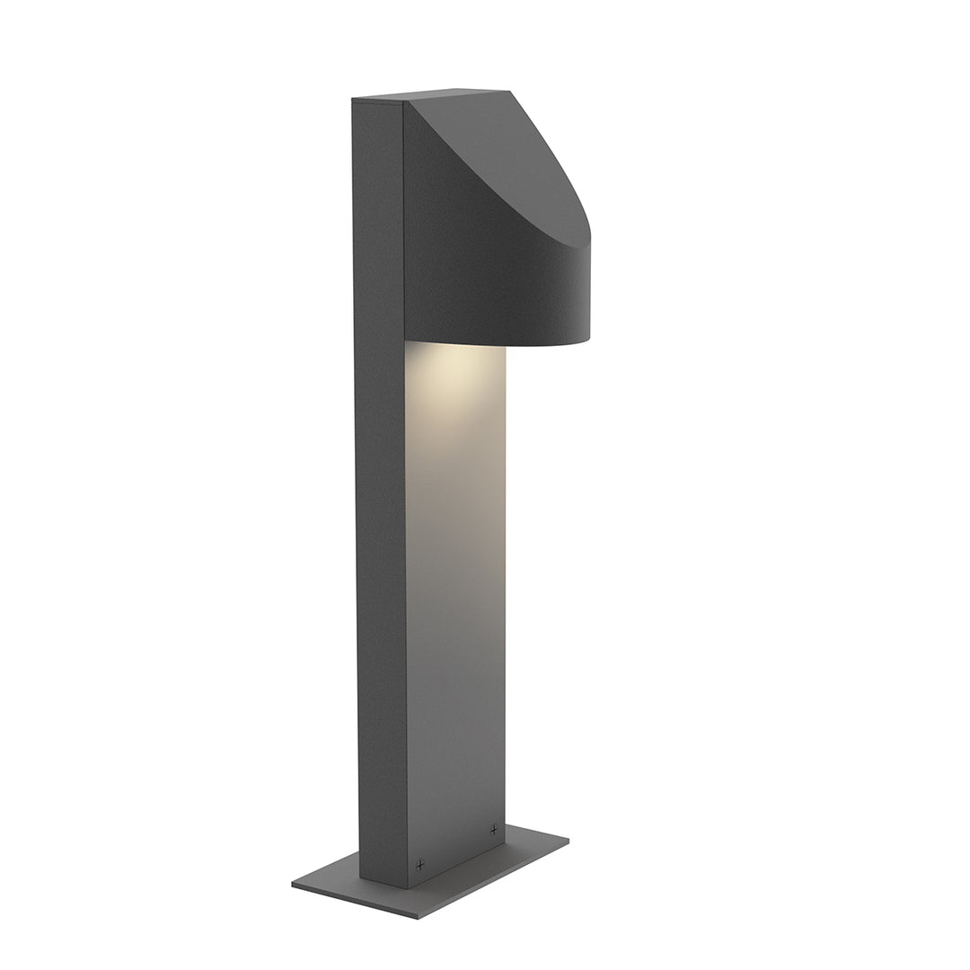 Shear LED Bollard in Textured Gray - available from The Lighting Shoppe, trusted by Canadian homeowners