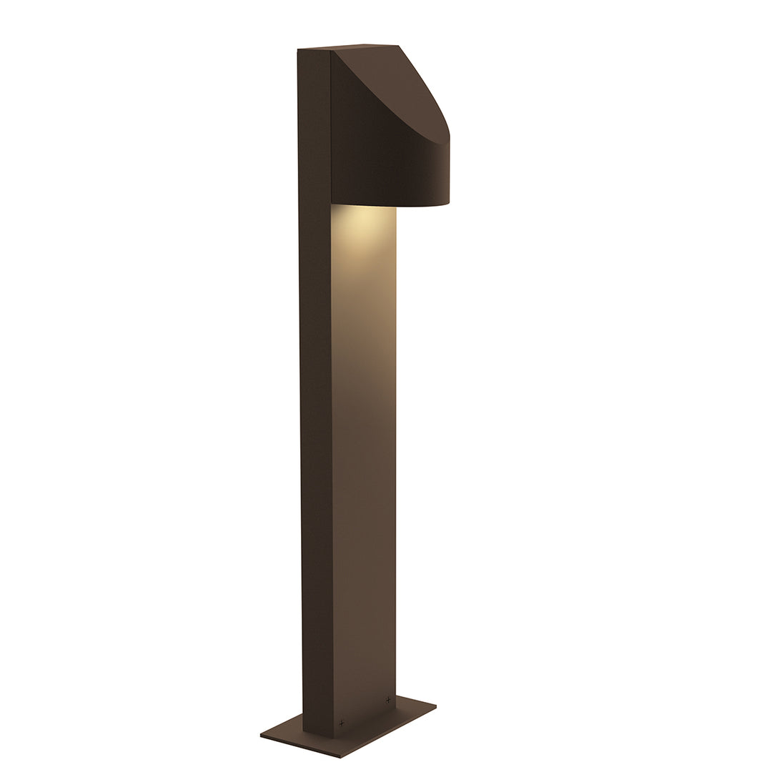 Shear LED Bollard in Textured Bronze - available from The Lighting Shoppe, trusted by Canadian homeowners